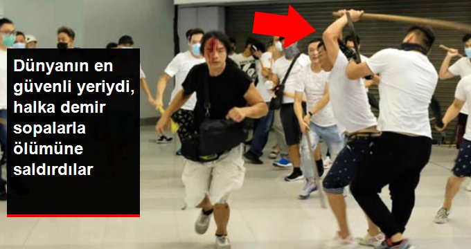 Dünyanın en güvenli yeriydi, gözü dönmüş çete halka demir sopalarla öldüresiye saldırdı