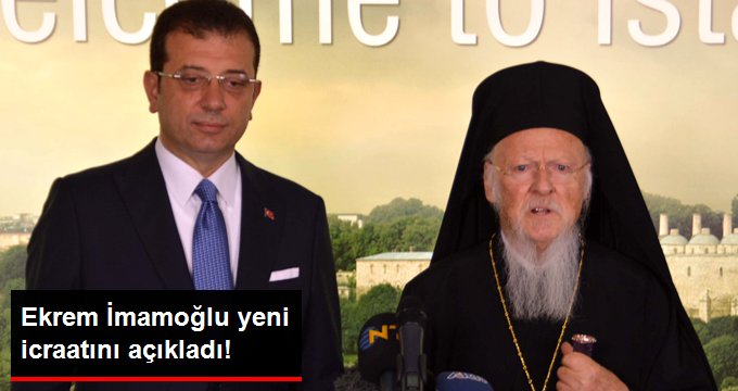 İBB Başkanı Ekrem İmamoğlu’ndan “inanç masası” açıklaması