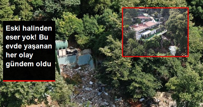 Adnan Oktar’ın evinin son hali görüntülendi