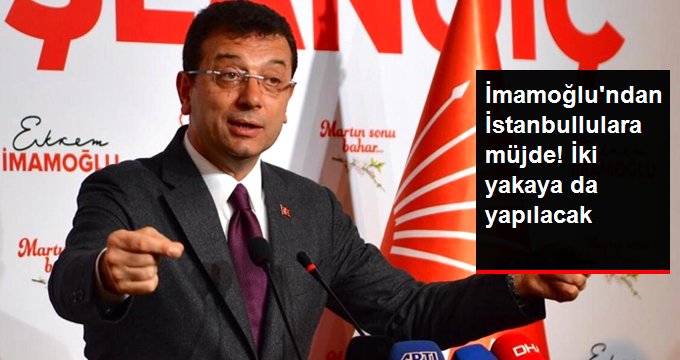 İBB Başkanı Ekrem İmamoğlu: İstanbul’a iki yeni otogar yapacağız