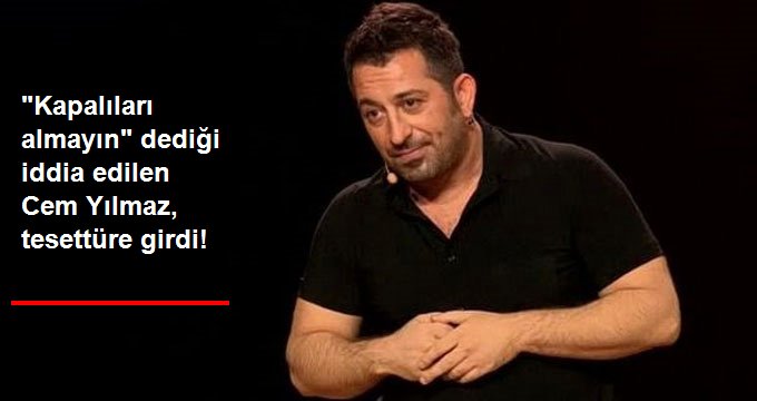 Tesettürlüleri otele aldırmadığı iddia edilen Cem Yılmaz, fotoğrafıyla o iddialara cevap verdi