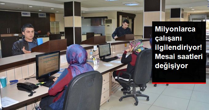 Kamuda esnek çalışma modeline geçiliyor