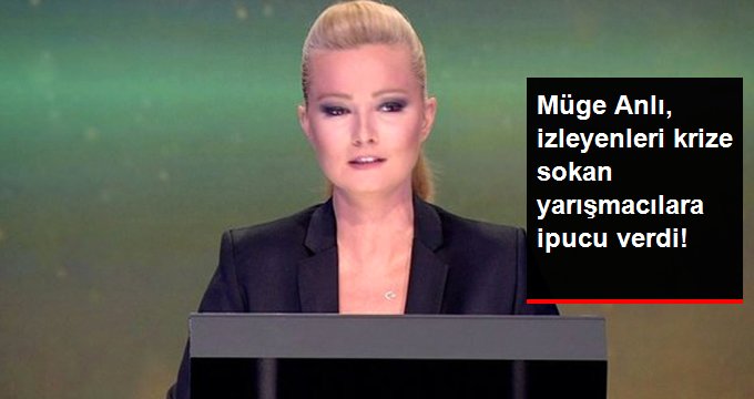 Müge Anlı, uzun süre soruyu cevaplayamayan yarışmacılara ipucu verdi