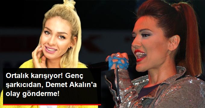 Demet Akalın tarafından klibi kaldırılan şarkıcı Ceylan Koynat’tan gönderme