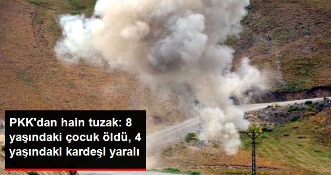 Tunceli’de EYP infilak etti: 1 çocuk öldü, 4 yaşındaki kardeşi yaralandı