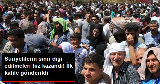 Suriyeli sığınmacıların sınır dışı işlemleri hız kazandı! 400 sığınmacı İdlib’e gönderildi