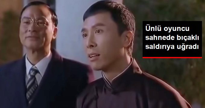 Ünlü oyuncu Simon Yam sahnede bıçaklandı