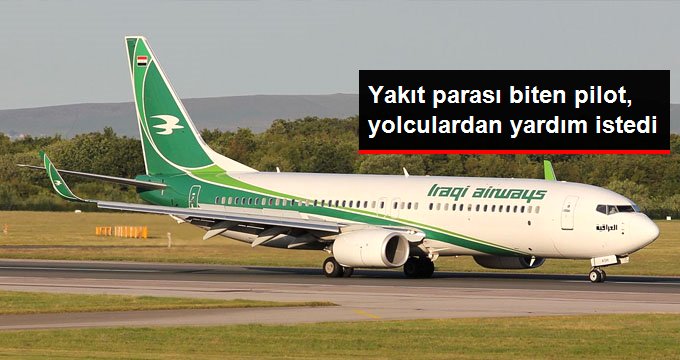 Yakıt parası biten pilot, yolculardan para istedi