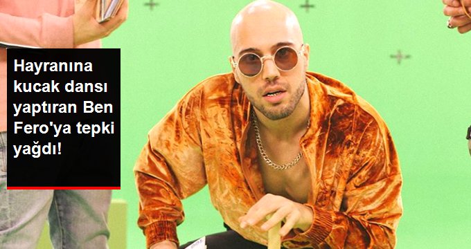 Ünlü rapçi Ben Fero, hayranına kucak dansı yaptırdı