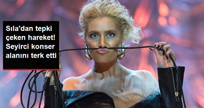 Şarkılarını oturarak söyleyen Sıla, seyircinin tepkisini çekti