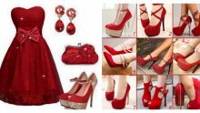 Yeni Sezon Kırmızı Elbise Modelleri Ve Kombinleri